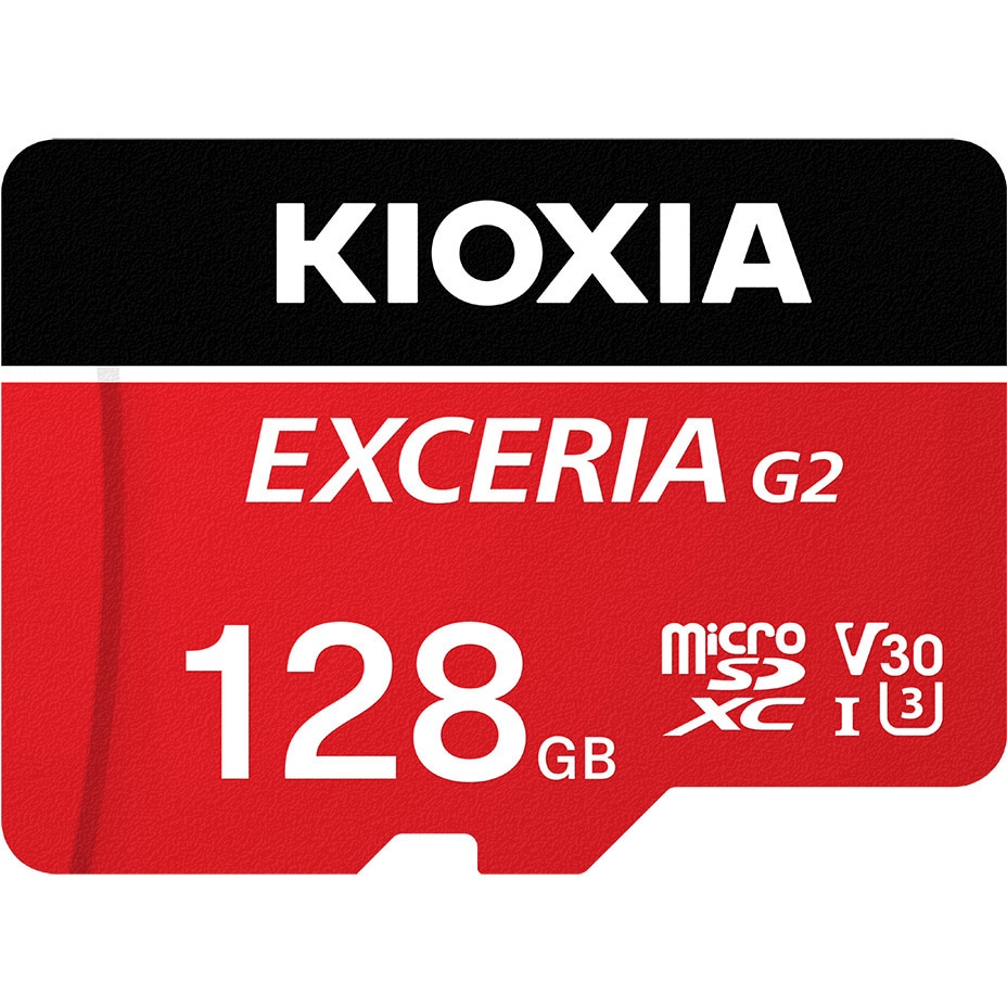 KMU-B128GR microSDカード EXCERIA(G2)・旧東芝メモリ キオクシア 