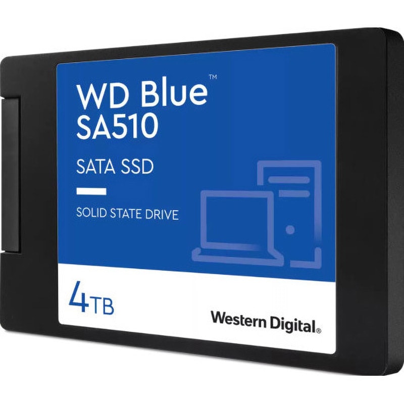 内蔵型SSD WD Blue SA510 SATA SSD 4TB WDS400T3B0A 内蔵SSD WD Blue SA510(2.5