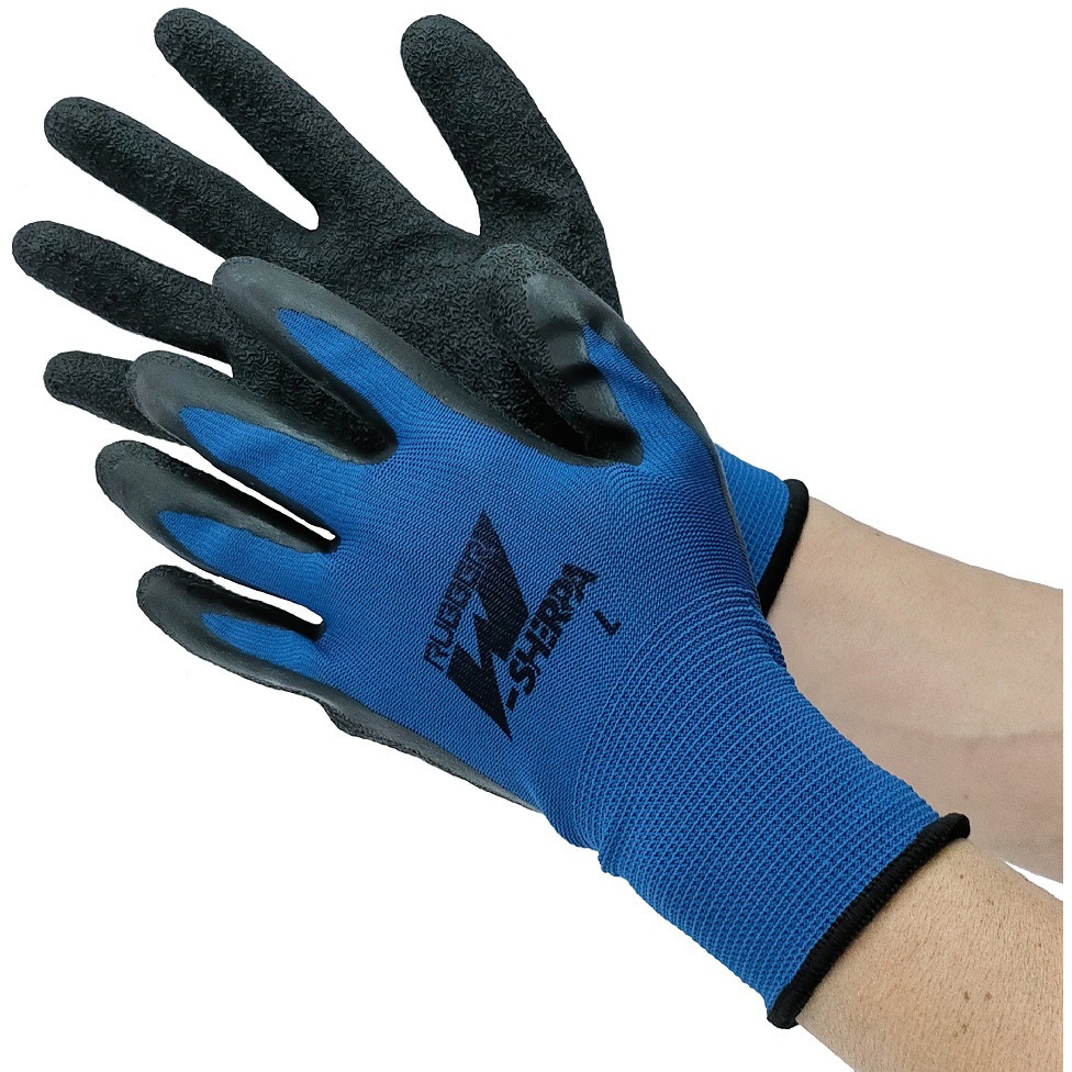 8677 ラバーダブルシェルパ(4色アソート)8双組 天牛(富士手袋工業) 13