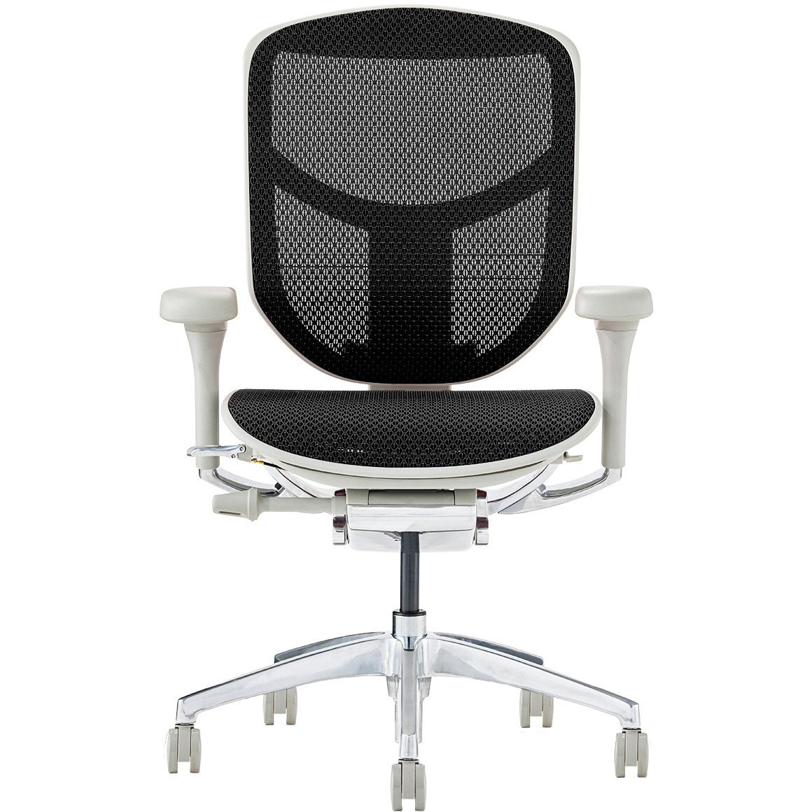 EJ2-LAM-BK (GYframe) オフィスチェア・肘掛け・キャスター エルゴヒューマン(Ergohuman) グレー