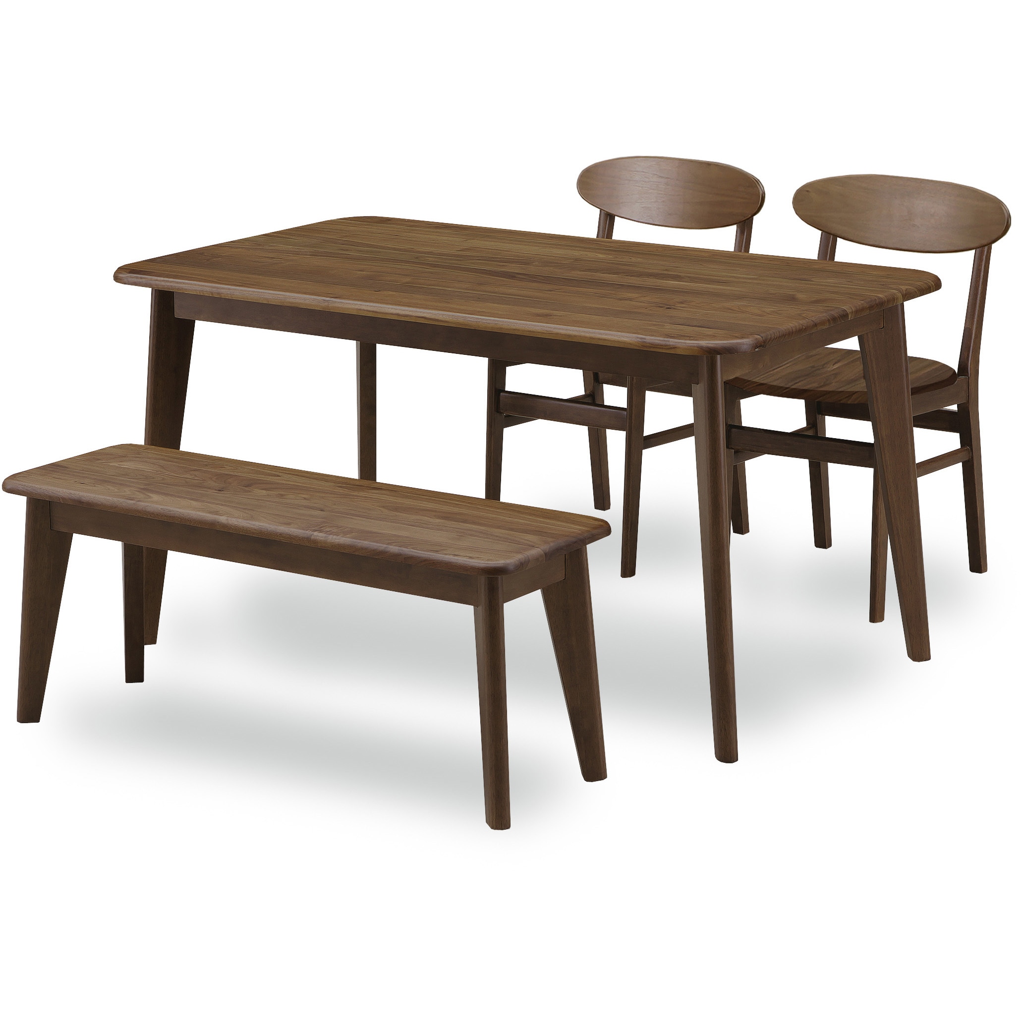 関家具 ベンチ 105cm ウォールナット無垢 バレーナ チェア