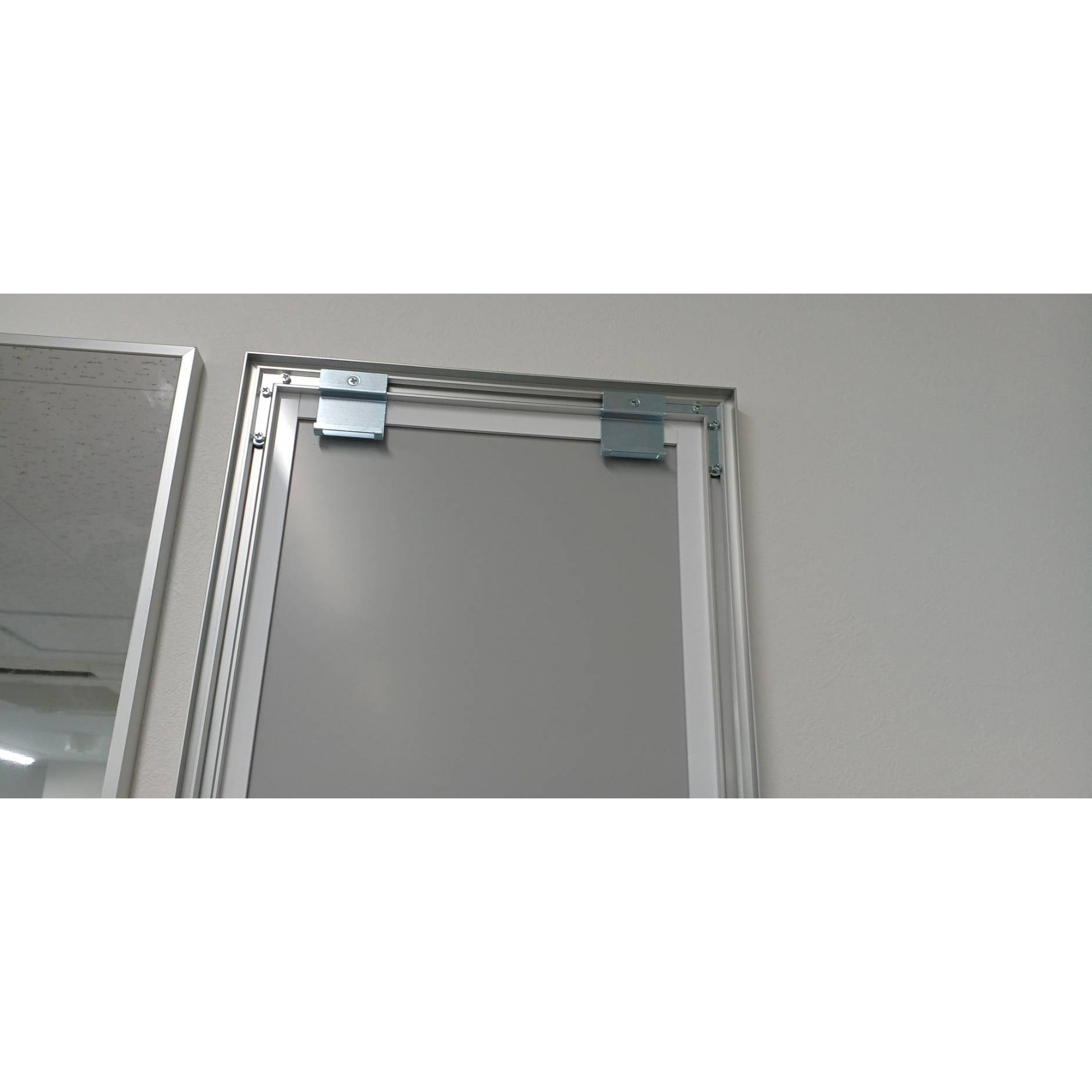 TM-1230 アルミ平面ミラー 信栄物産 角型 寸法1200×300×18mm  TM-1230