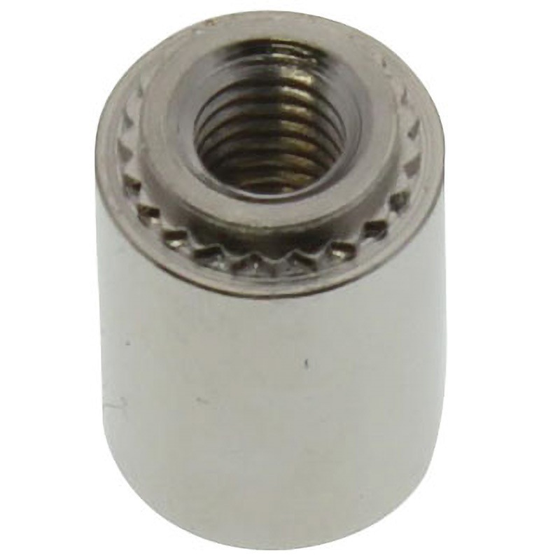 EF15-M4-8 ファブスペーサーEF15(鉄/ニッケル)(小箱) ファブエース 呼びM4長さ8mm 1箱(1000個)