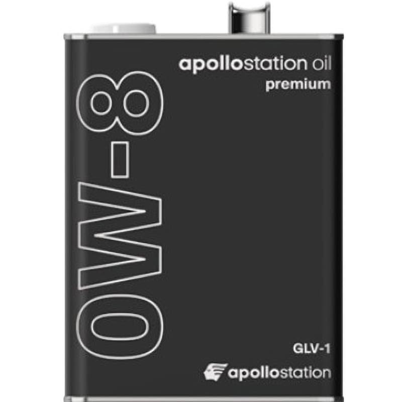 Apollo station oil premium 0w-8 Apollo station oil premium ガソリンエンジンオイル  1箱(4L×6缶) 出光興産 【通販モノタロウ】