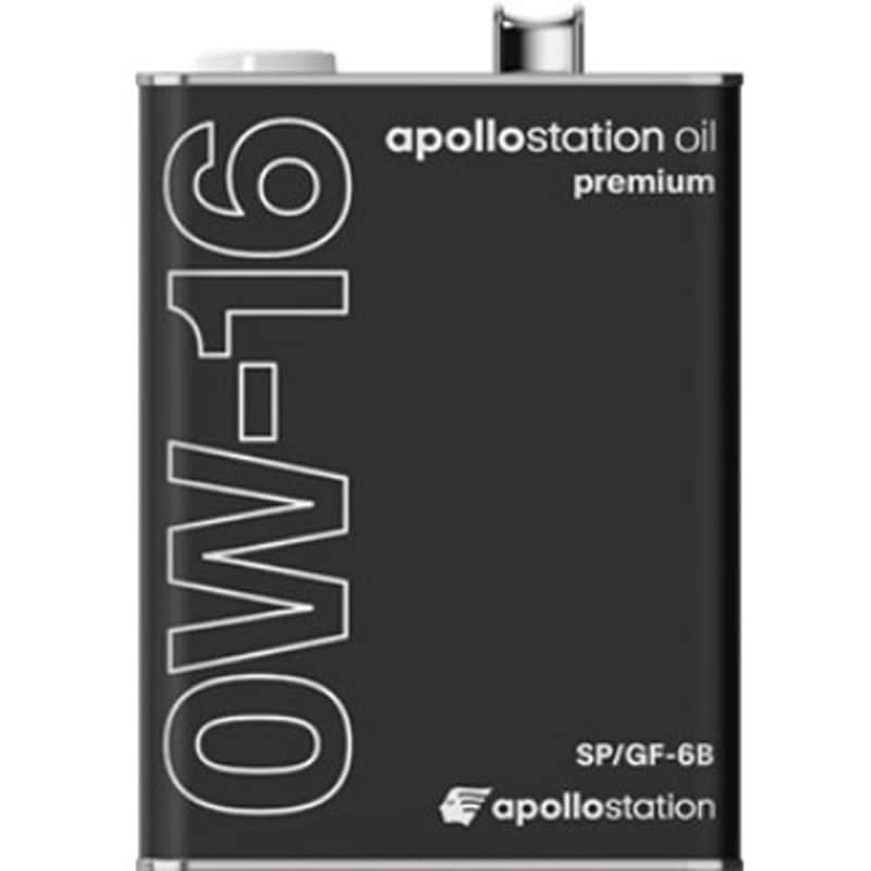 Apollo station oil premium 0w-16 Apollo station oil premium ガソリンエンジンオイル  1箱(4L×6缶) 出光興産 【通販モノタロウ】