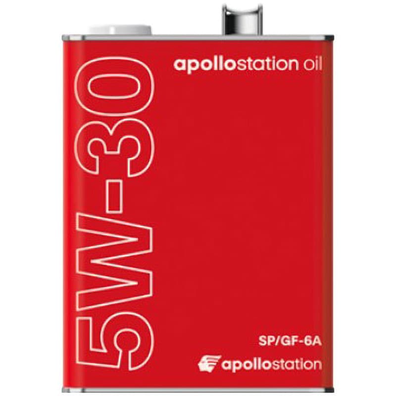 Apollo station oil 5w-30 Apollo station oil ガソリンエンジンオイル 1箱(4L×6缶) 出光興産  【通販モノタロウ】