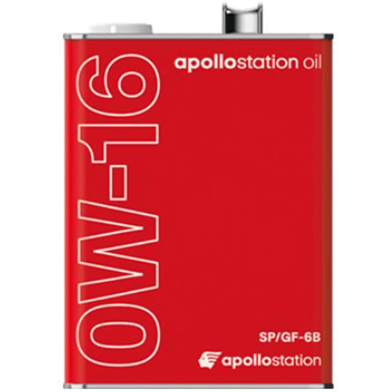 Apollo station oil 0w-16 Apollo station oil ガソリンエンジンオイル 1箱(4L×6缶) 出光興産  【通販モノタロウ】