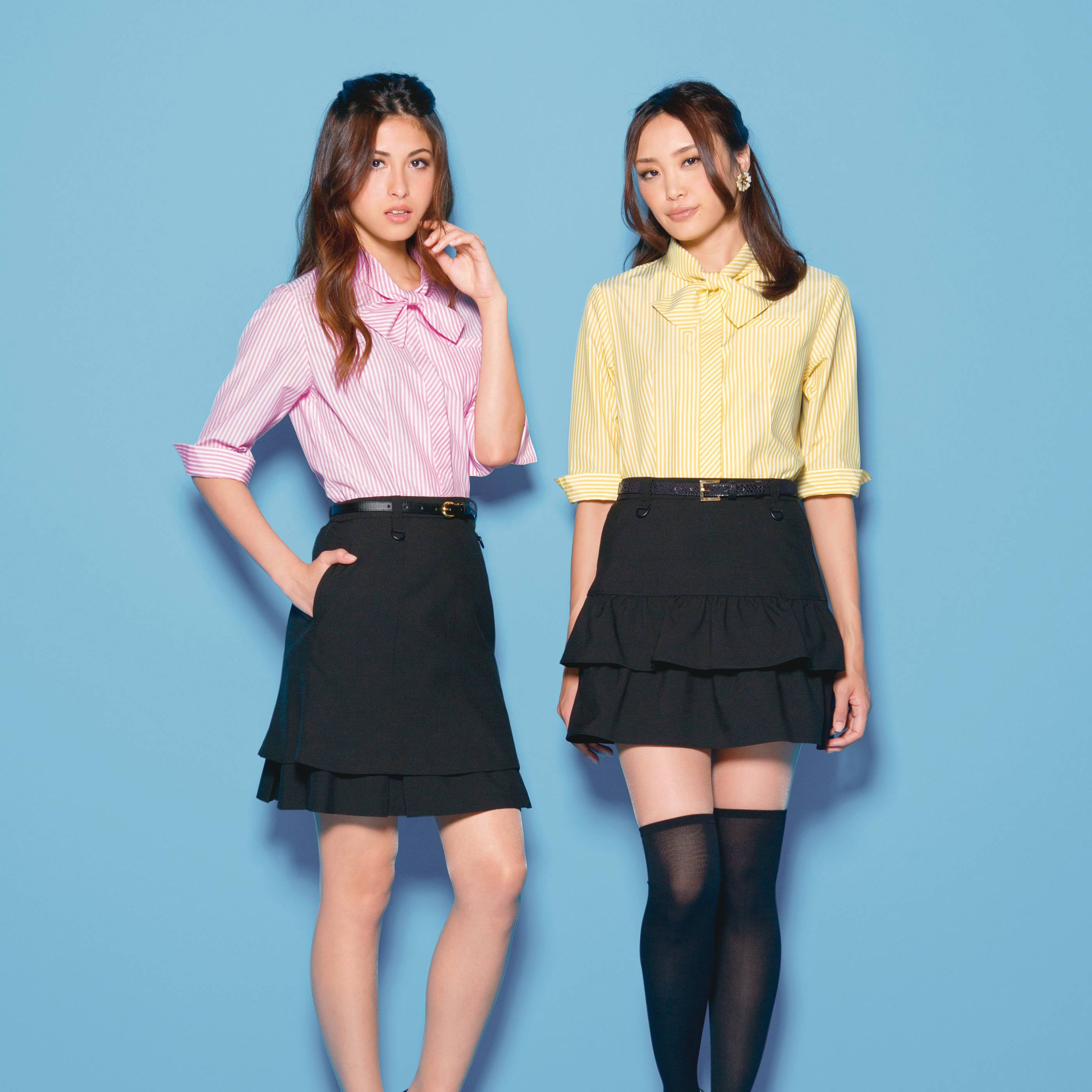 AMUS-NET シャツ Shirts Collection 234-11 ホワイト 3L カーシーカシマ ASY234 (68-0858-04) AMUS-NET シャツブラウス 197-513 Shirts Collection イエロー 9号