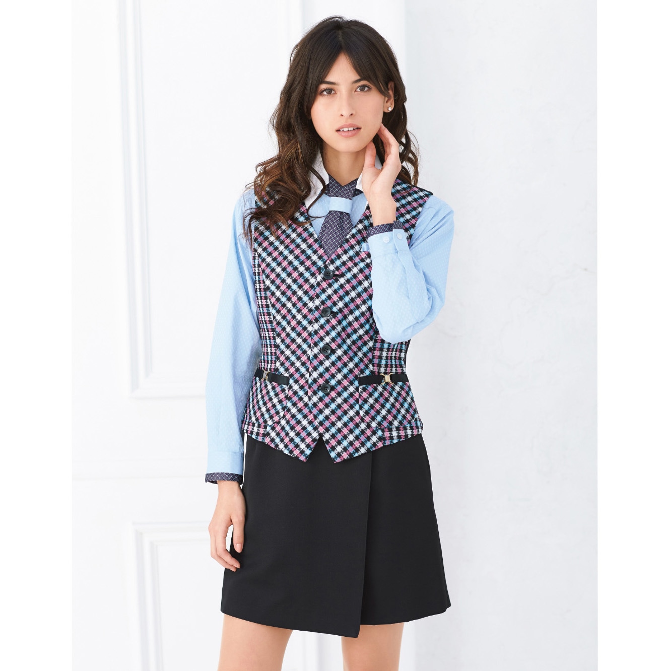 AAR240 AMUS-NET ダブルラップキュロット 1枚 カーシーカシマ