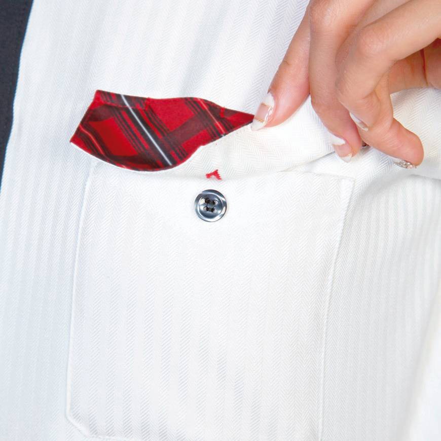 AMUS-NET シャツ ホワイト LL カーシーカシマ ASY256 (68-0858-27) カーシーカシマ 長袖シャツ ユニセックス AMUSNET アムスネット