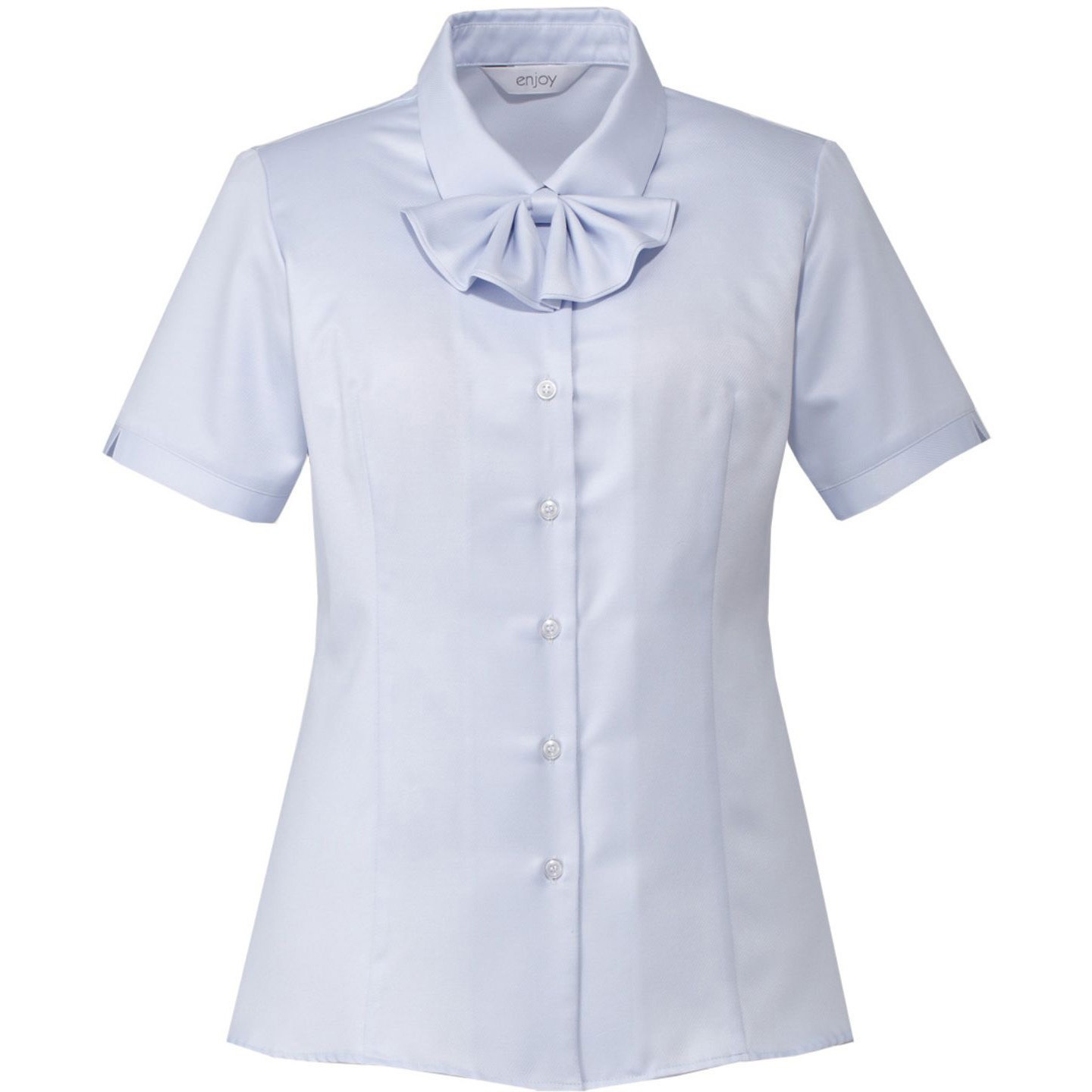 ESB596 ENJOY 半袖シャツブラウス カーシーカシマ 5号サイズ  ESB596