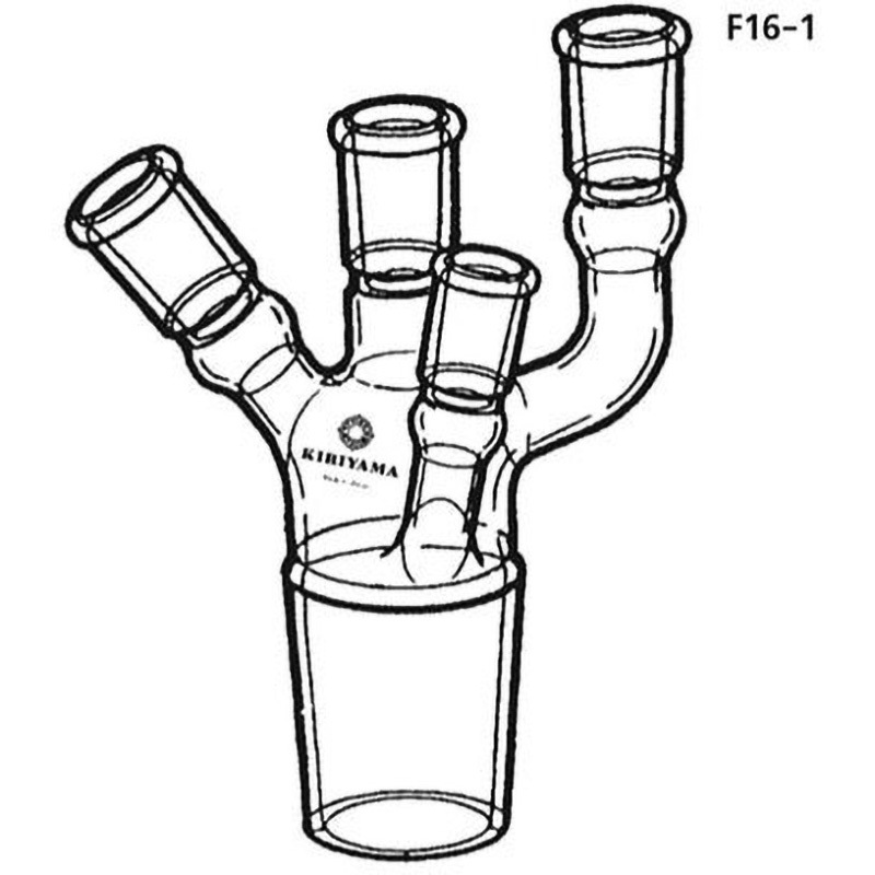 F16-1-1 四ッ口ジョイント 1個 桐山製作所 【通販モノタロウ】