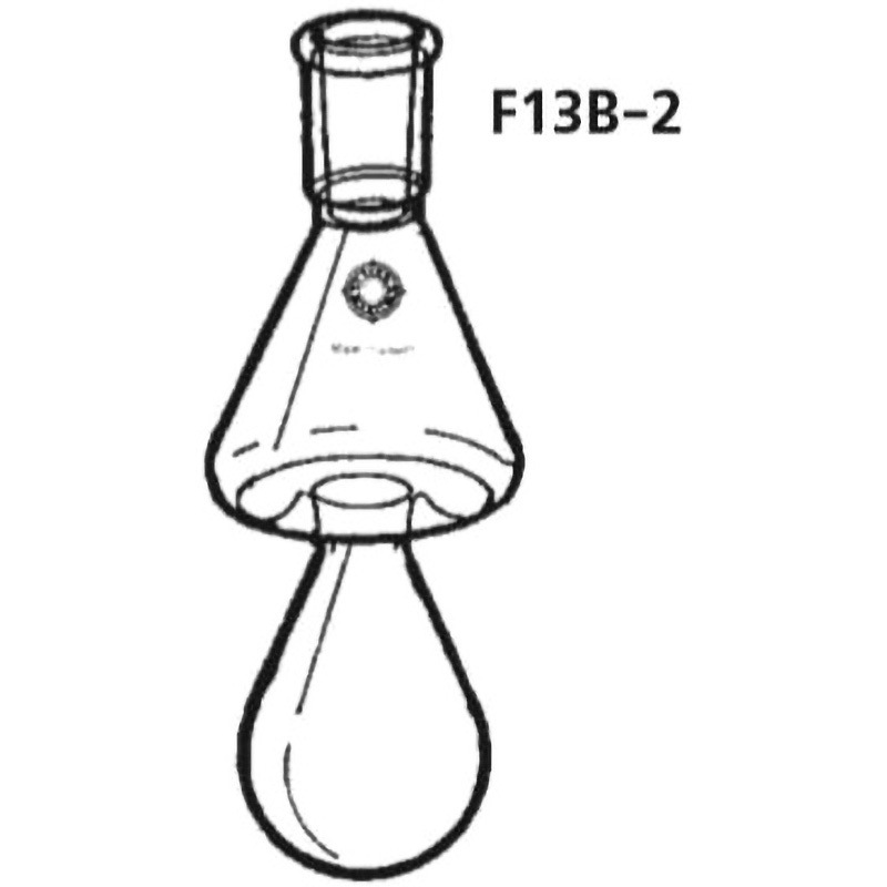 F13B-2-3 乾留フラスコ F13B-2シリーズ 桐山製作所 20mL