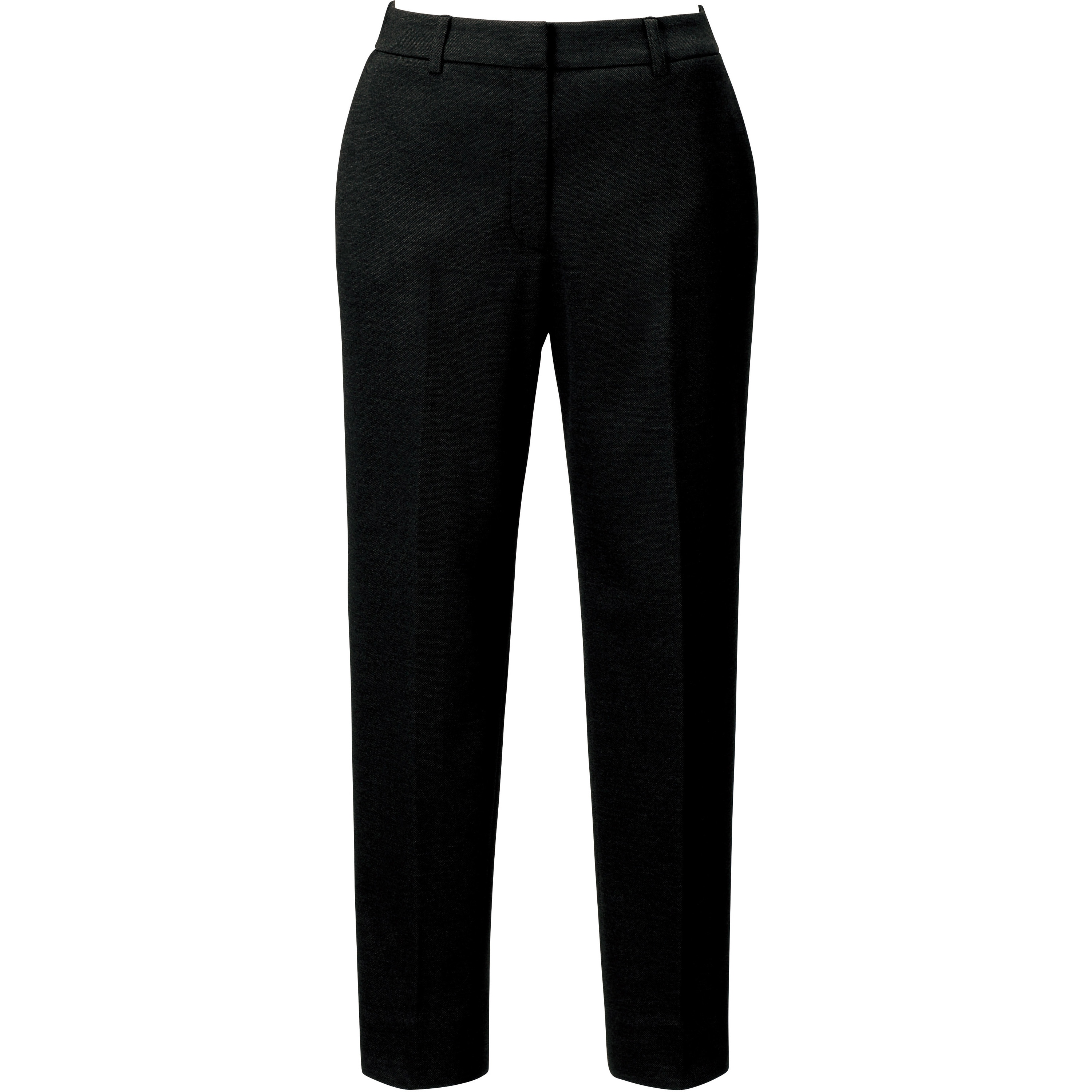 EAL859 ENJOY テーパードパンツ カーシーカシマ バーズ アイ ニット