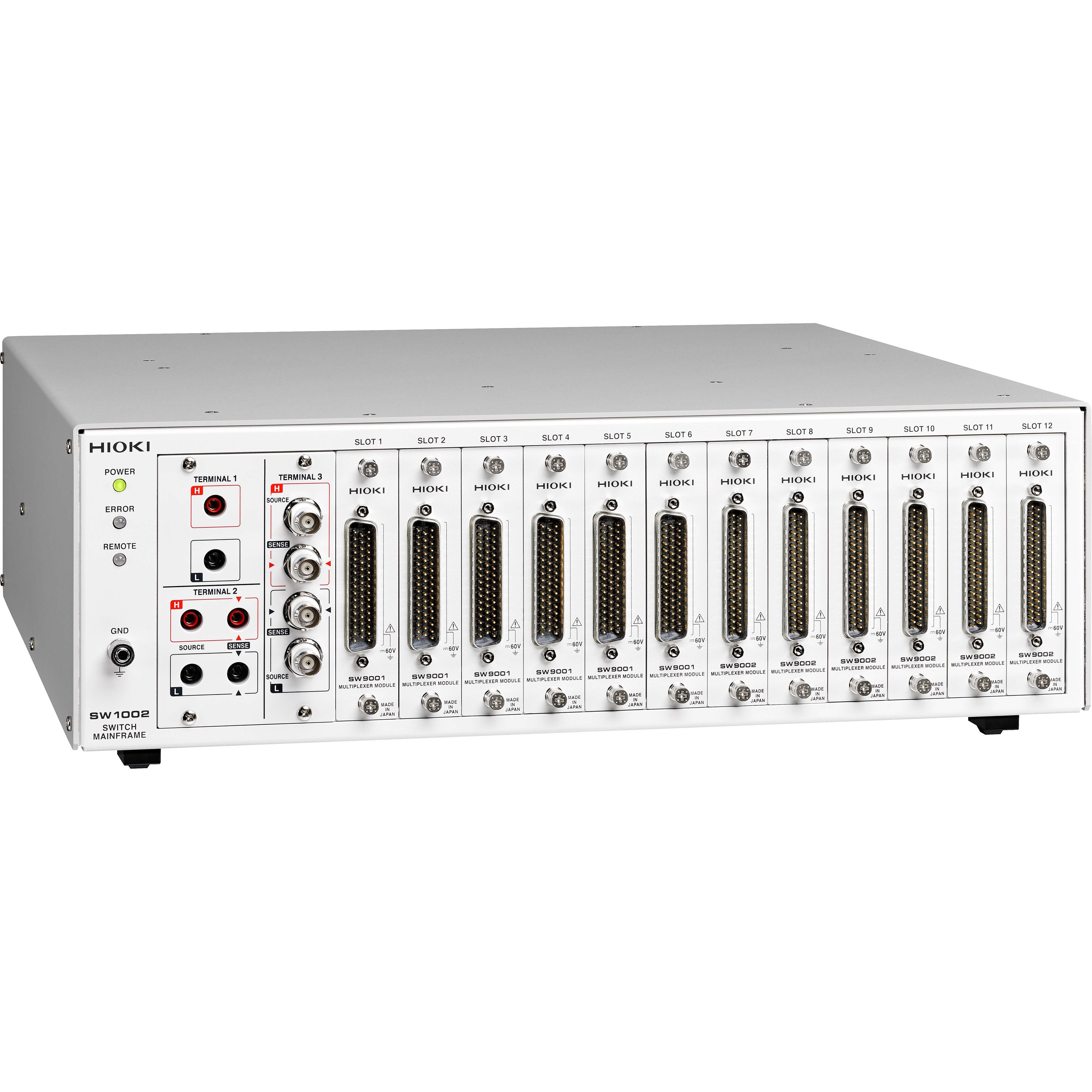 SW1002 スイッチメインフレーム(12スロット) 1台 HIOKI(日置電機