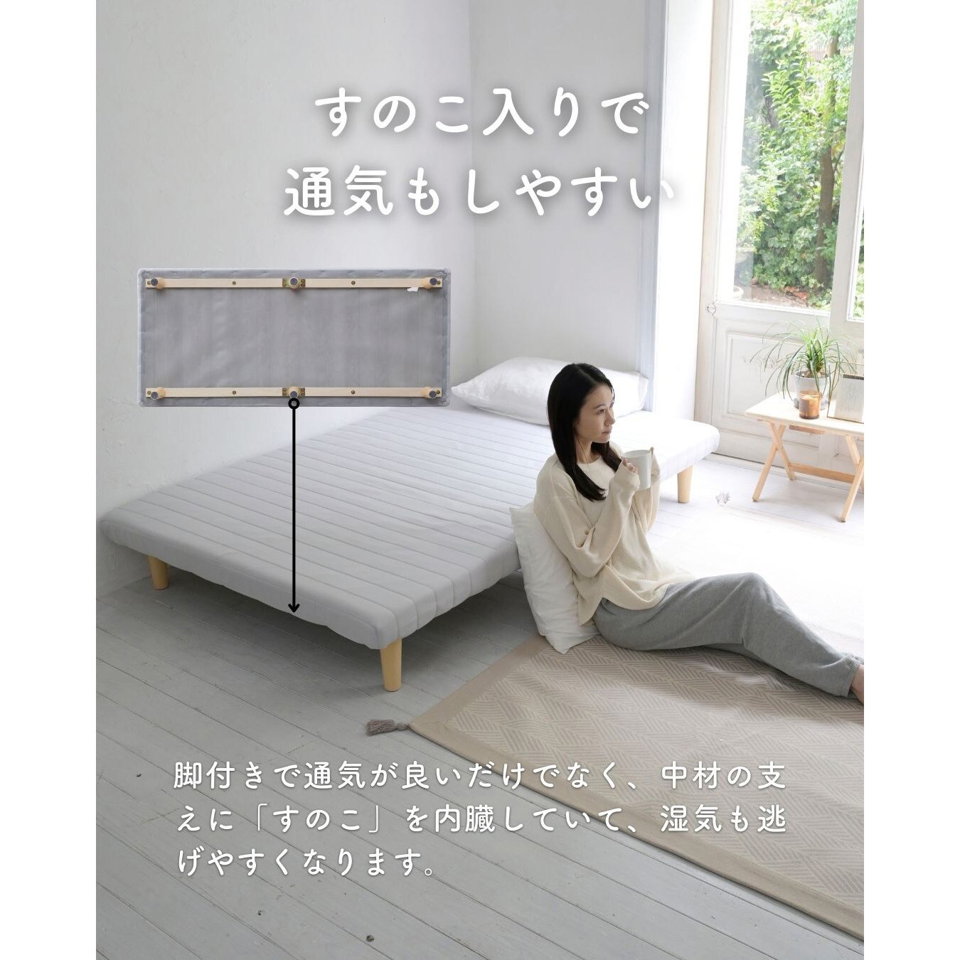 Amazon.co.jp: Z-HOM 高反発ウレタンマットレス シングル 厚さ16cm やや硬め 7つのエリアデザイン 取り外しカバー  メモリーフォーム 抗菌 防臭 マットレス 体にサポート 体圧分散 通気性 圧縮梱包でお届け ぐっすり眠りに入る（97*195*16cm） ホワイト :  ホーム＆キッチン