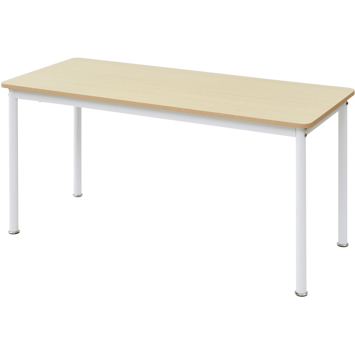 MFD-1460R(GNA/SWH) 業務用デスク YAMAZEN(山善) ナチュラル/Sホワイト