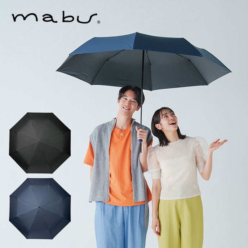 SMV-41241 EXラージマルチ折りたたみ傘 8本骨 75cm 1本 mabu(マブ