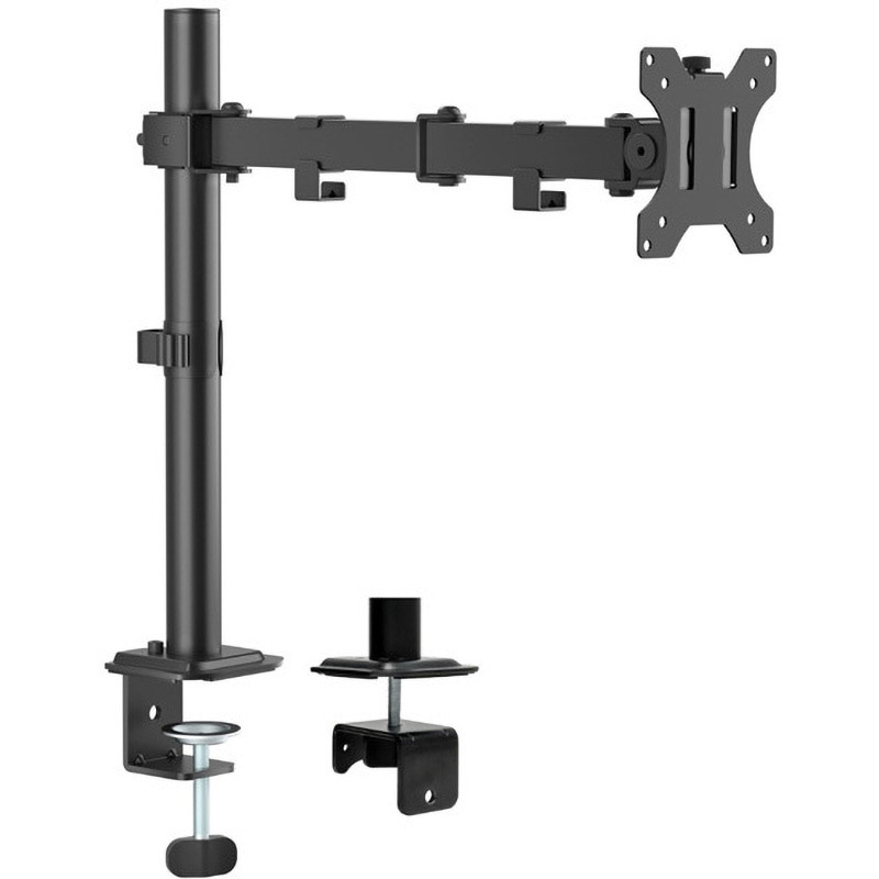AS-MABH05-BK 水平可動 液晶モニターアーム ARCHISS クランプ