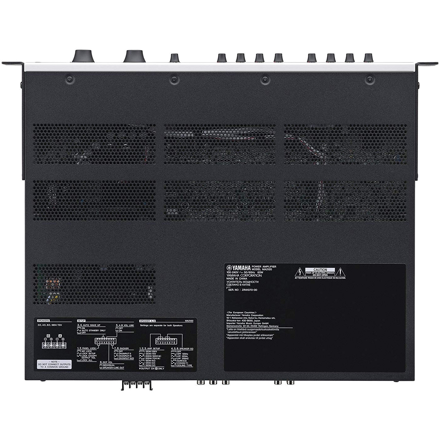 MA2120 パワーアンプ 1台 YAMAHA(ヤマハ) 【通販モノタロウ】