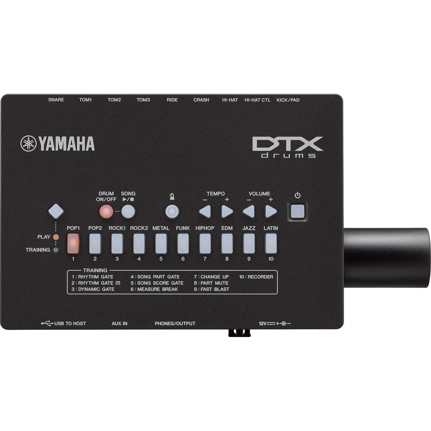DTX452KUPGS 電子ドラム YAMAHA(ヤマハ) 幅269mm奥行147mm高さ39mm