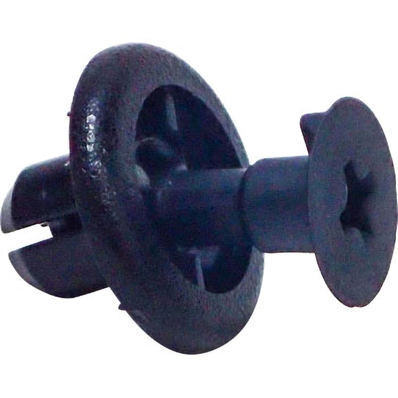 42D4-02 プッシュターンリベット(黒)(小箱) ニフコ クロ色