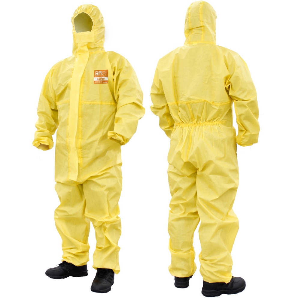 耐薬品化学防護服 バリアーマン C8050 日光物産(NIKKO) 【通販モノタロウ】