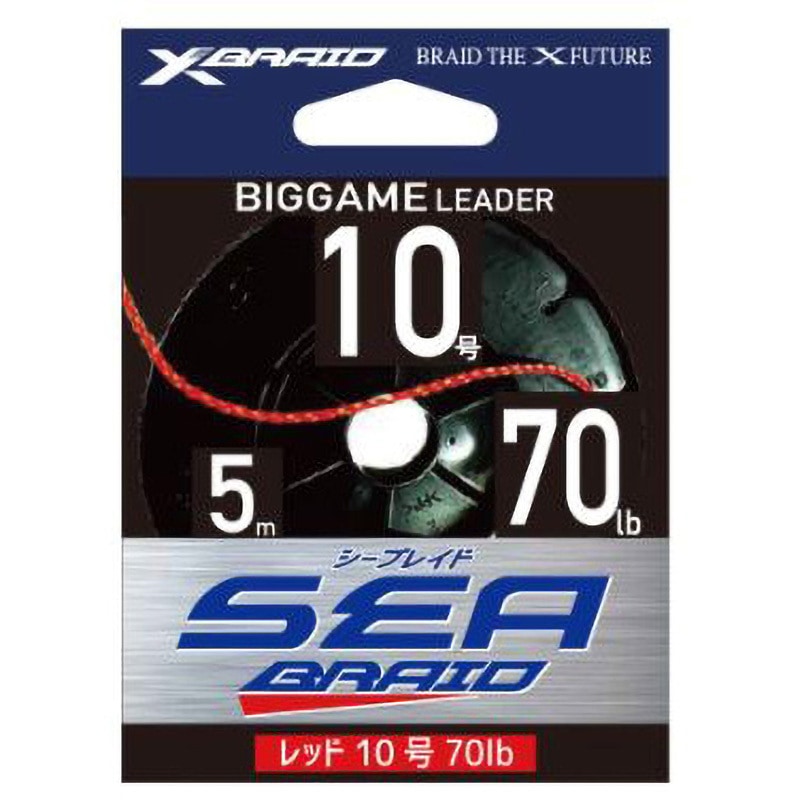 X-BRAID SEABRAID X-BRAID ブルー色 長さ5m 【通販モノタロウ】