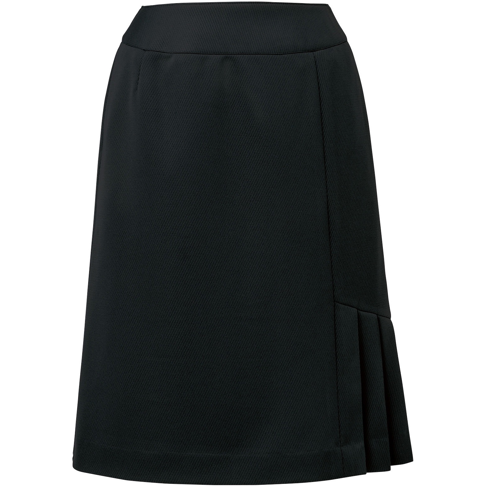 WN53S-7 美形スカート：プリーツ 神馬本店 ブラック色