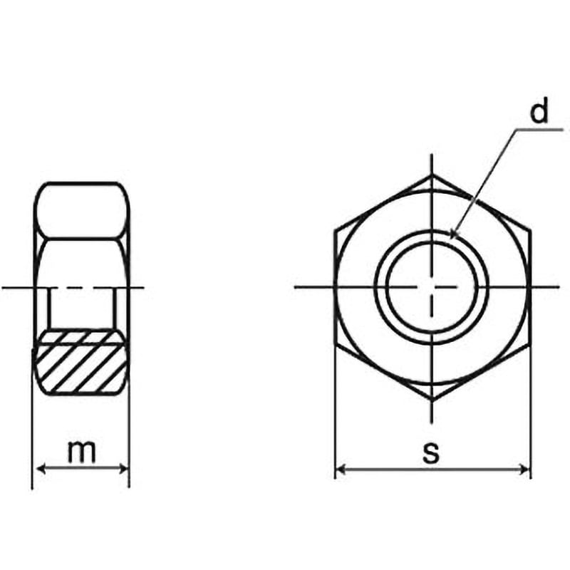 8-32X3 8 ﾕﾆﾌｧｲねじ並目UNC CAP SUS316 生地(標準) - ネジ・釘・金属素材