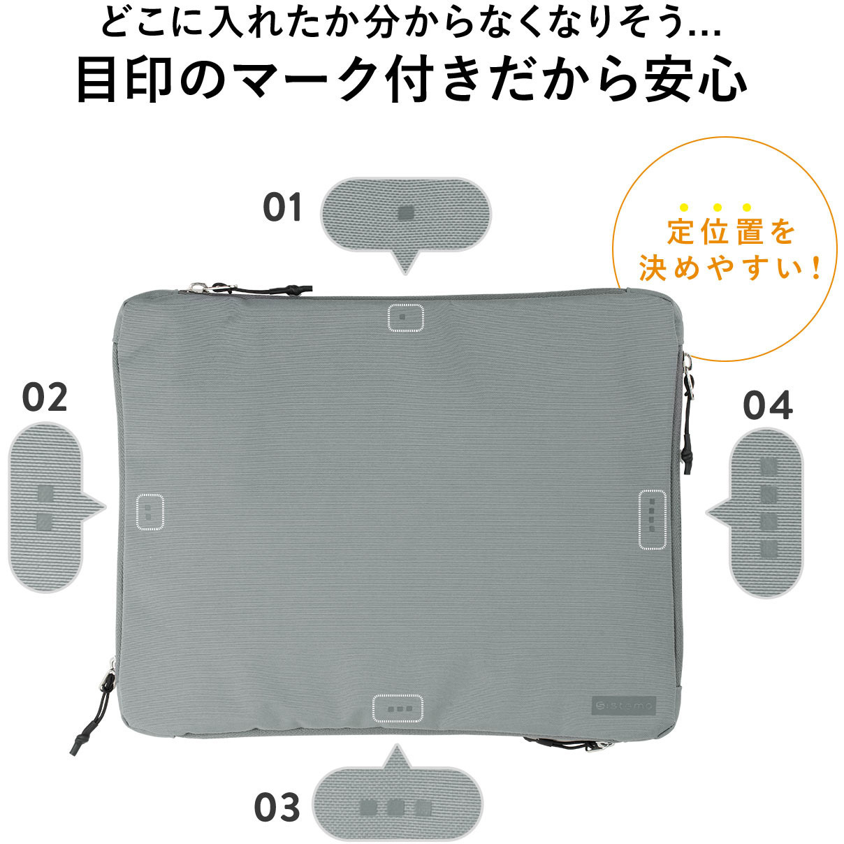 200-BAGIN031GY ガジェットポーチ サンワダイレクト グレー色