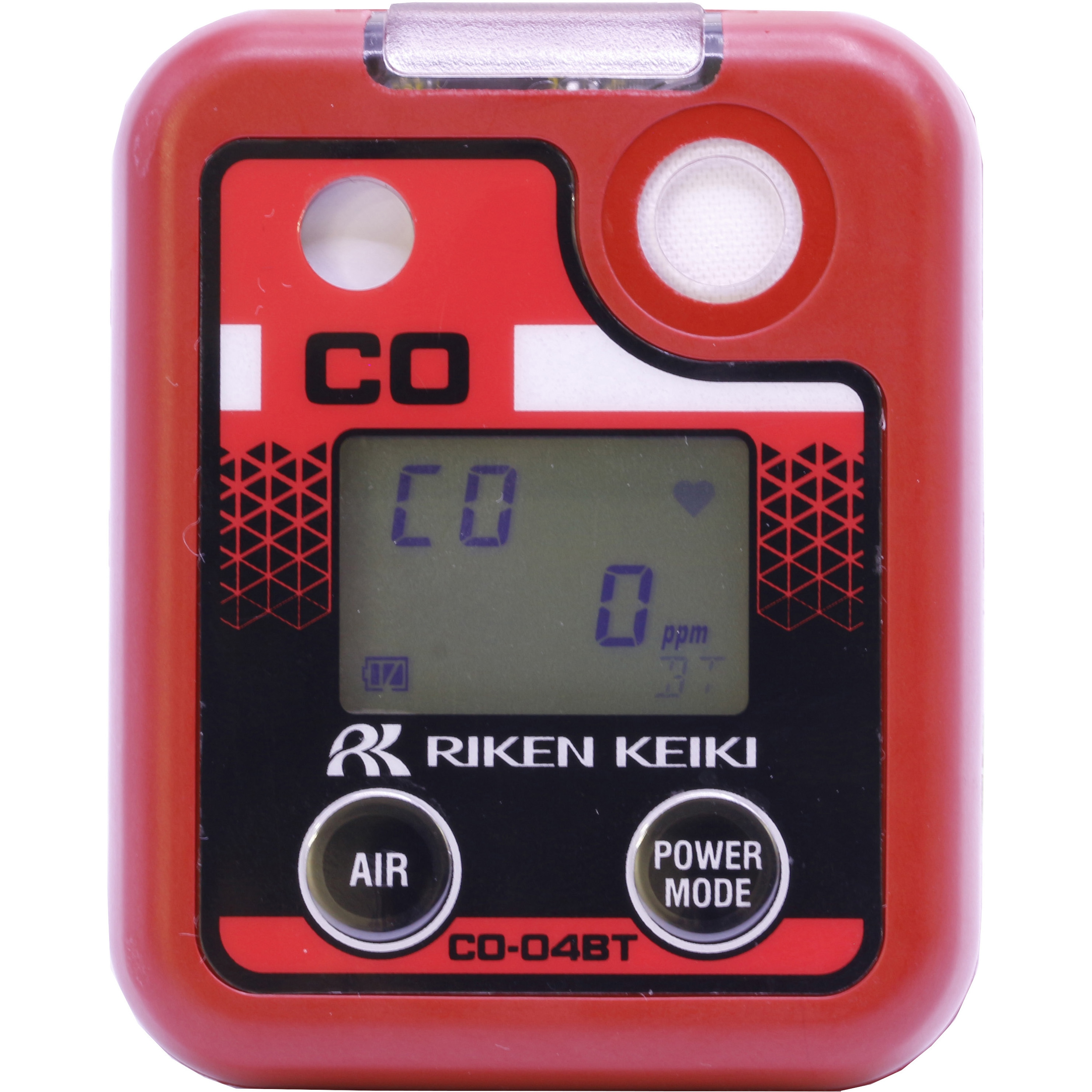 CO-04CBT 01 個人装着型一酸化炭素計 CO-04BTシリーズ 理研計器 一酸化炭素(水素干渉低減仕様)