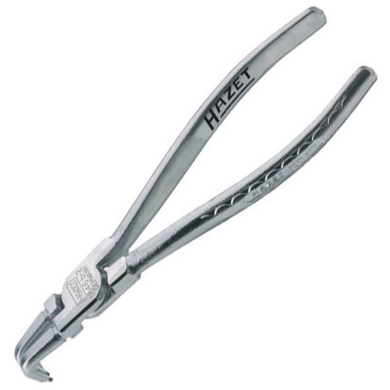 1846B-2 スナップリングプライヤー 穴用 90°曲がりタイプ 1丁 ハゼット 【通販モノタロウ】