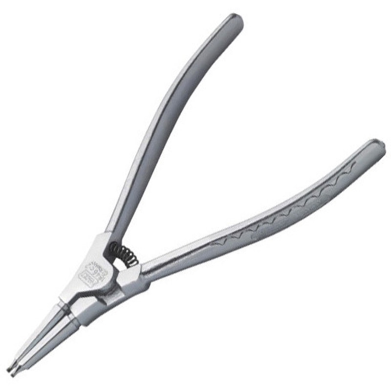 1846C-2 スナップリングプライヤー 軸用 ストレートタイプ 1丁 ハゼット 【通販モノタロウ】 10,124円