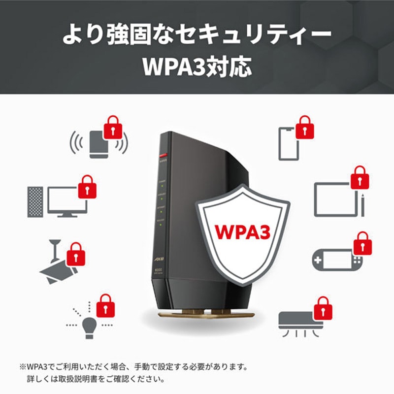 ルーター・ネットワーク機器 Buffalo WSR-6000AX8P-MB バッファロー(BUFFALO) WSR-6000AX8P-MB(マットブラック) Wi-Fi
