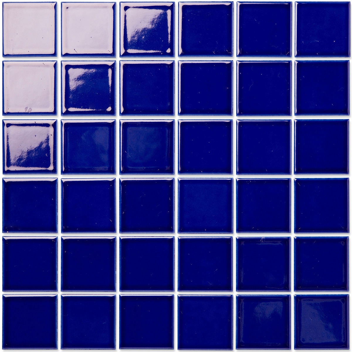 net-et-47k-058 47mm角モザイクタイル裏ネット張り レトロカラー単色 1セット(20枚) 玉川窯業 【通販モノタロウ】