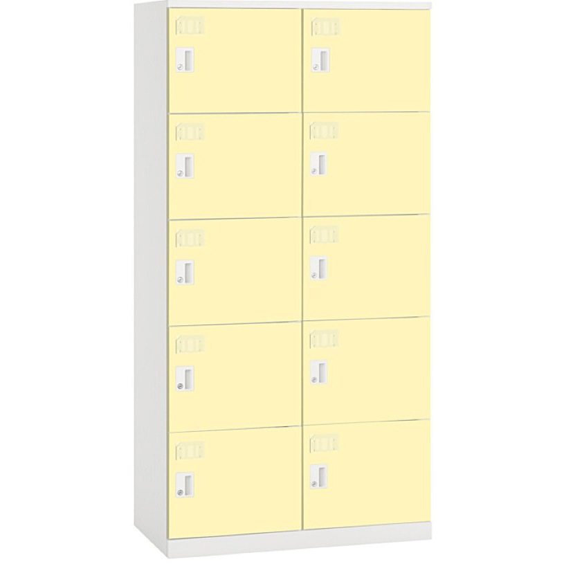 HCE-0925CS-YE クローレ塗装扉10人用シリンダー錠＜配送時組立サービス付＞ 1台 イトーキ 【通販モノタロウ】