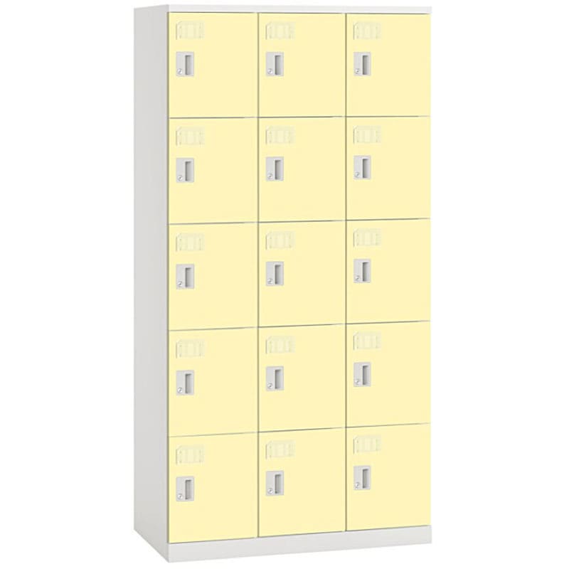 HCE-0935CS-YE クローレ塗装扉15人用シリンダー錠＜配送時組立サービス付＞ 1台 イトーキ 【通販モノタロウ】