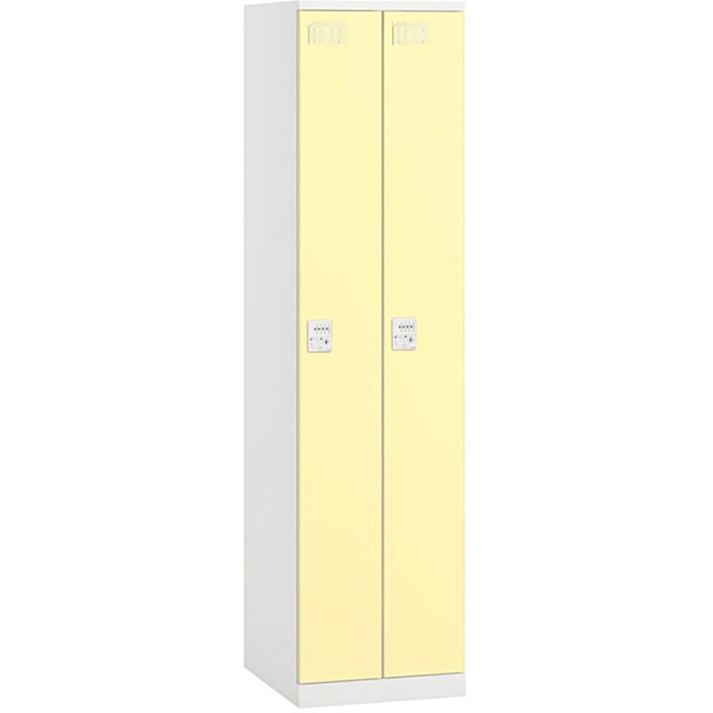 HCE-4521CF-YE クローレ塗装扉2人用ダイヤル錠＜配送時組立サービス付＞ 1台 イトーキ 【通販モノタロウ】