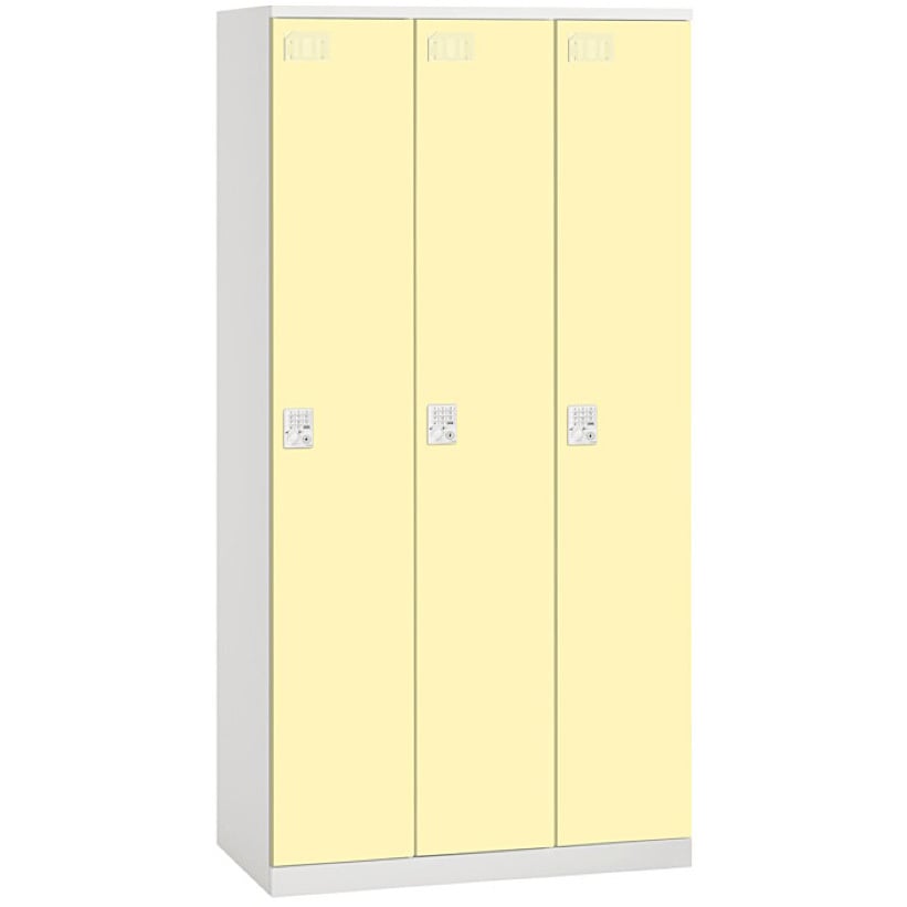 HCE-0931CP-YE クローレ塗装扉3人用プッシュ錠＜配送時組立サービス付＞ 1台 イトーキ 【通販モノタロウ】