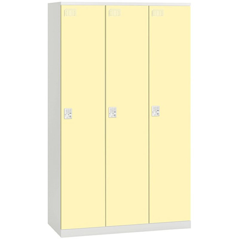 HCE-1531CP-YE クローレ塗装扉3人用プッシュ錠＜配送時組立サービス付＞ 1台 イトーキ 【通販モノタロウ】