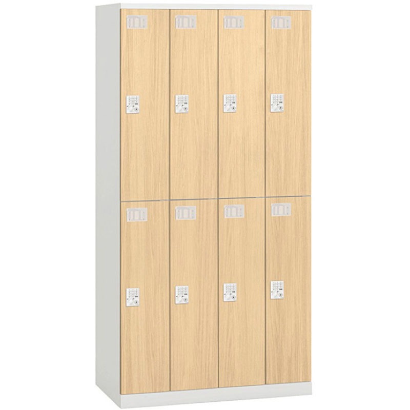 HCE-0942WP-92 クローレ木目扉8人用プッシュ錠＜配送時組立サービス付＞ 1台 イトーキ 【通販モノタロウ】