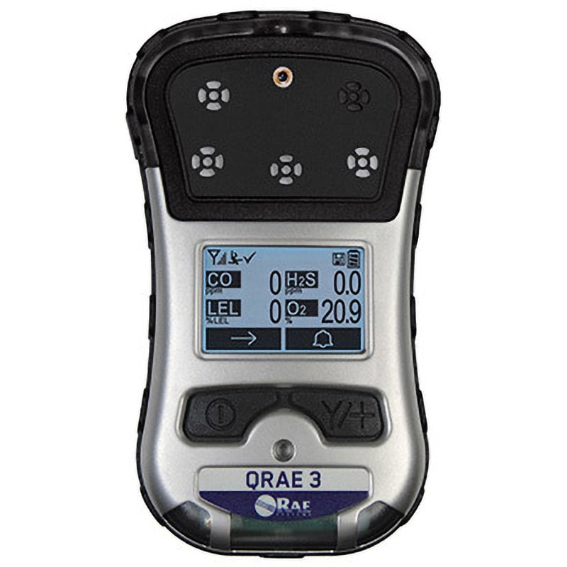 QRAE3 【レンタル】複合型ガス検知器(拡散式)(校正書付) 1台 レイ 