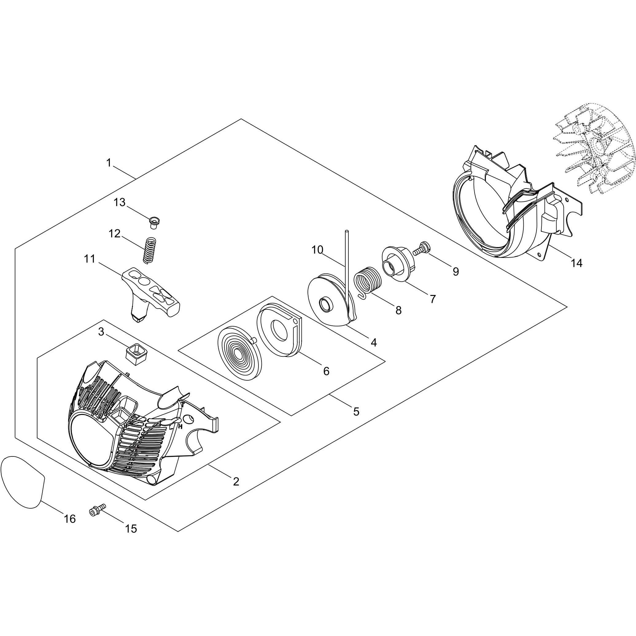 A051-002691 リコイルスタータ部品E2235S 新ダイワ リコイルスタータASY   A051-002691