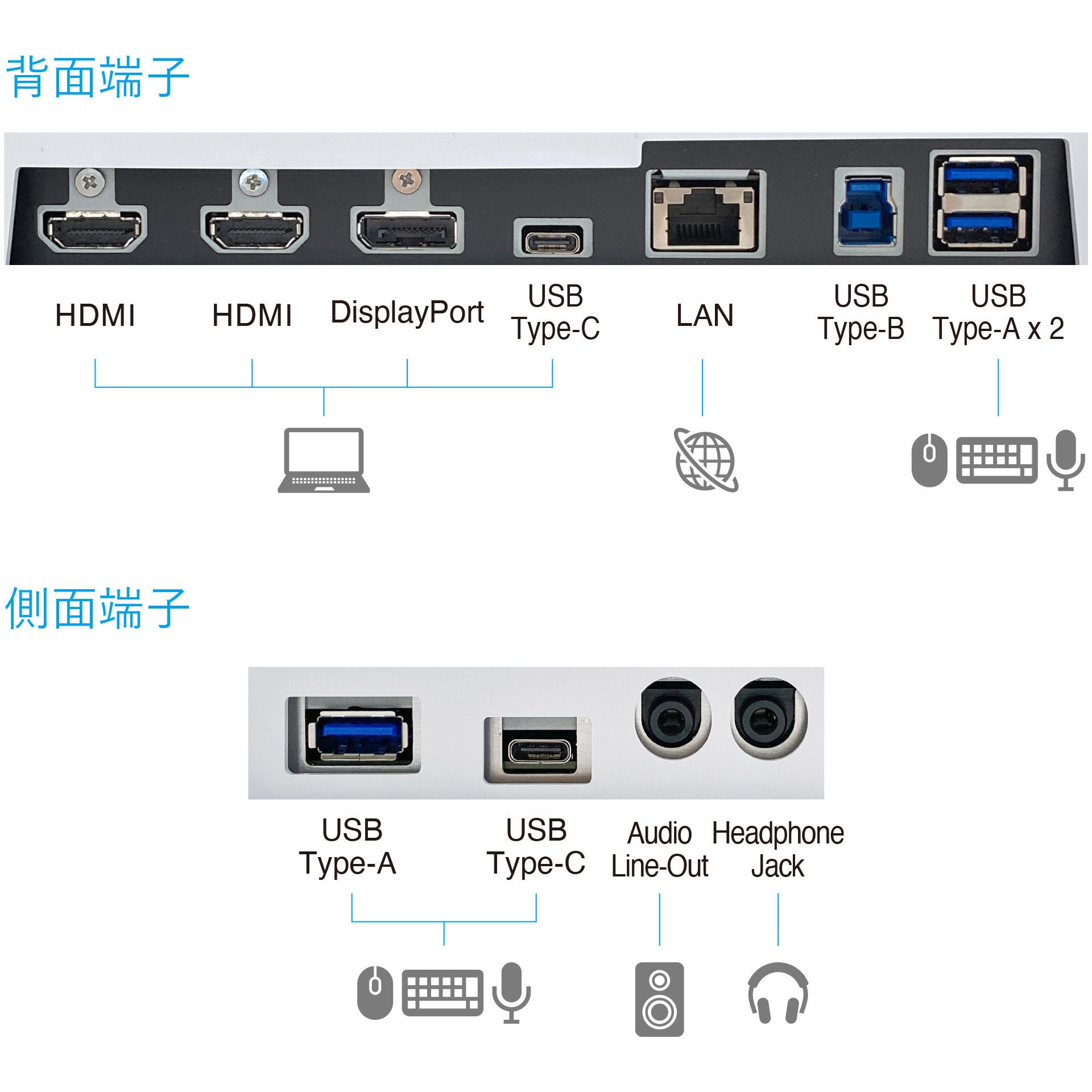 EV2740X-WT 27.0型液晶モニター FlexScan EV2740X (4K/USB Type