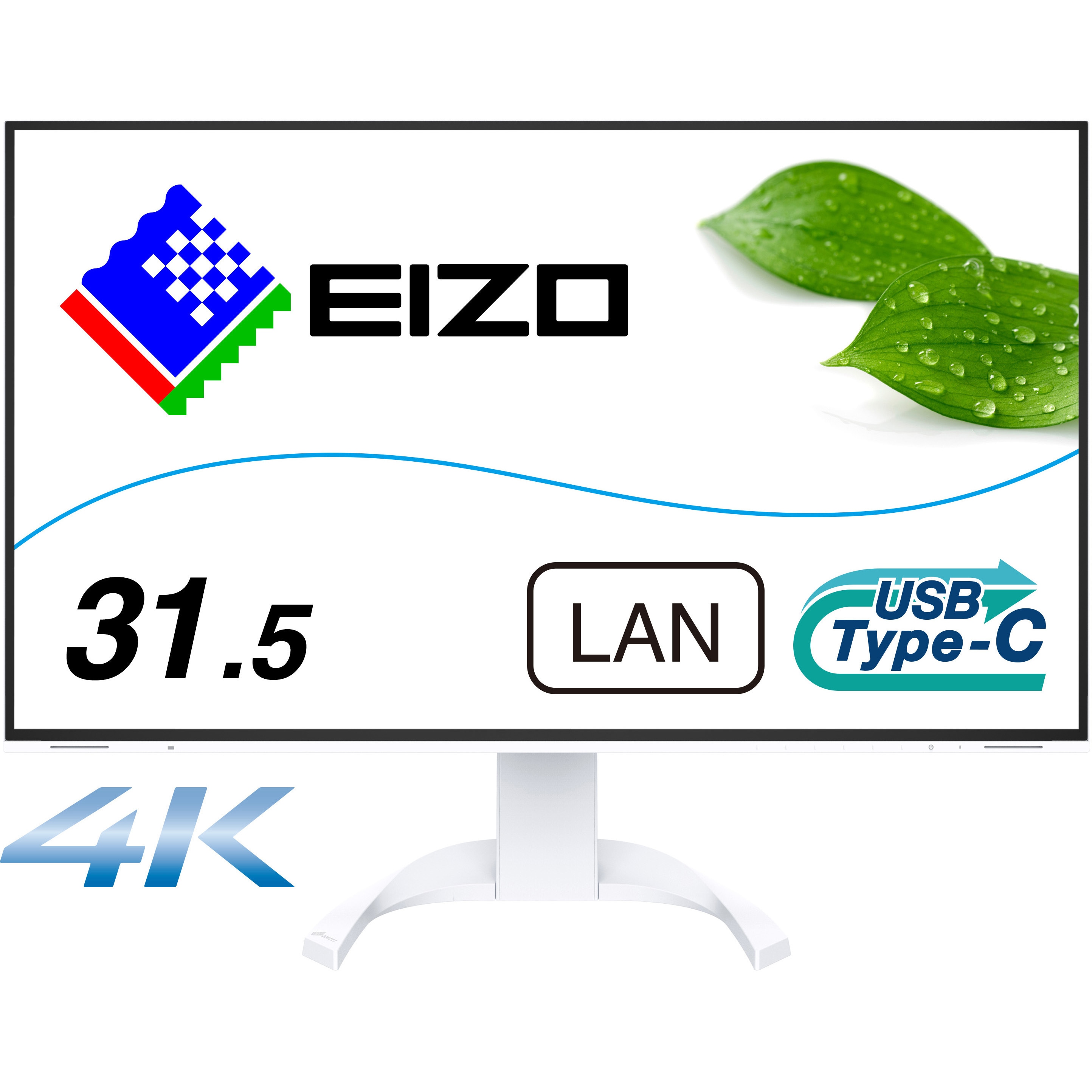 EV3240X-WT 31.5型液晶モニター FlexScan EV3240X (4K/USB Type