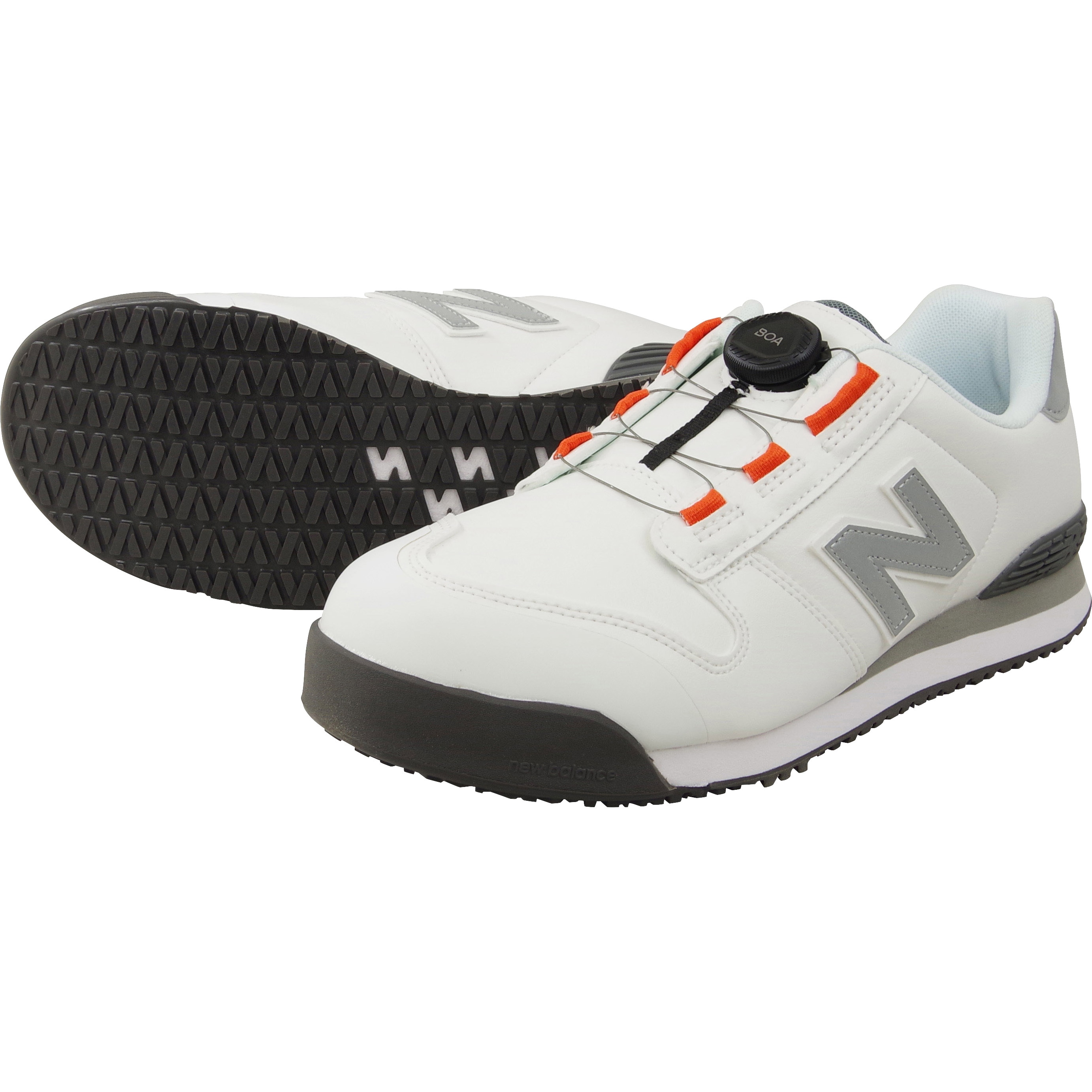 安全靴 NB ニューバランス ボストン BS-118 シロ New Balance