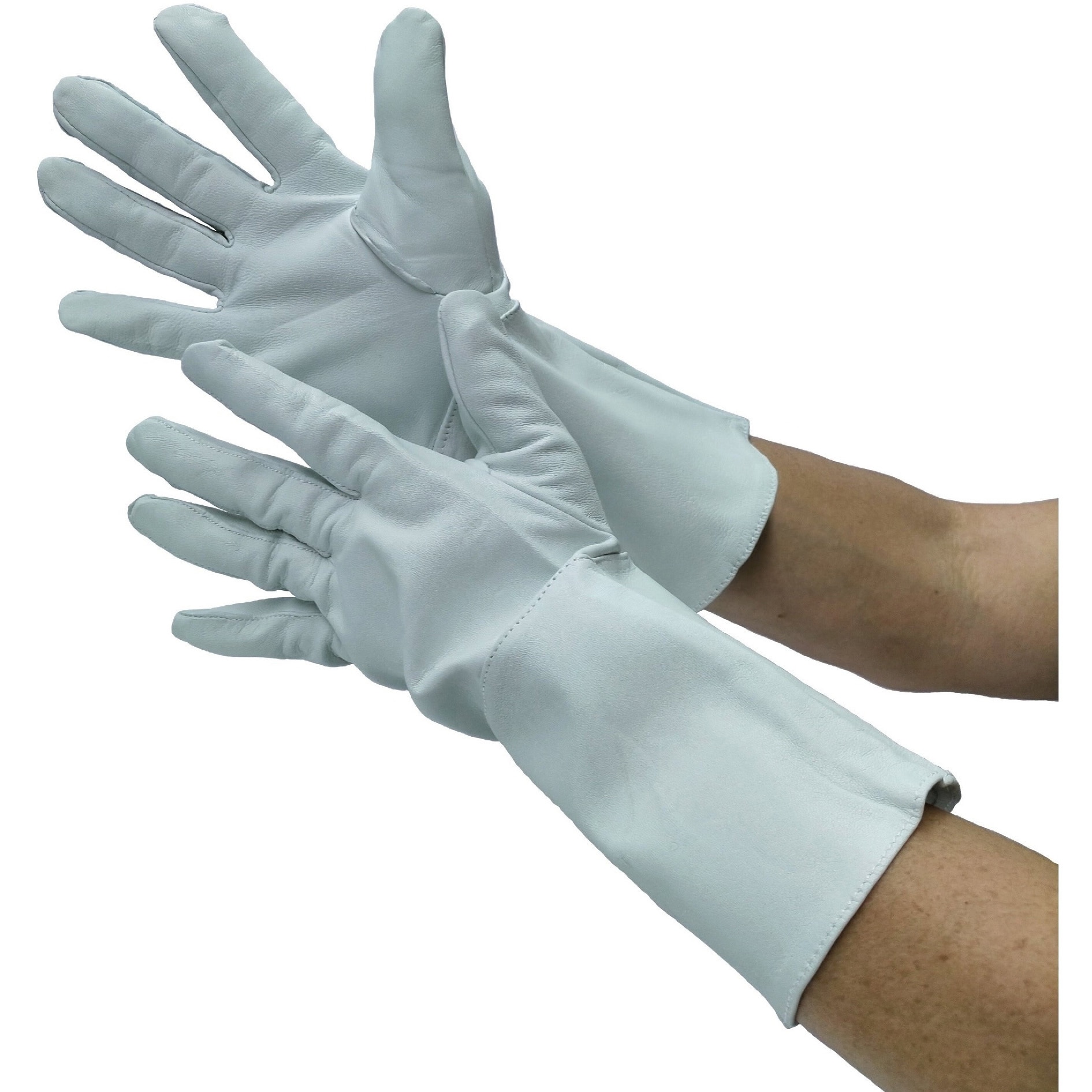 3082 ゴートクレスト ロング 天牛(富士手袋工業) 山羊革製 通気性