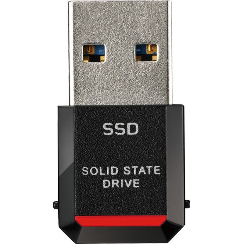 SSD-PST500U3BA/D 外付けSSD ポータブル USB3.2 Gen2 小型 TV