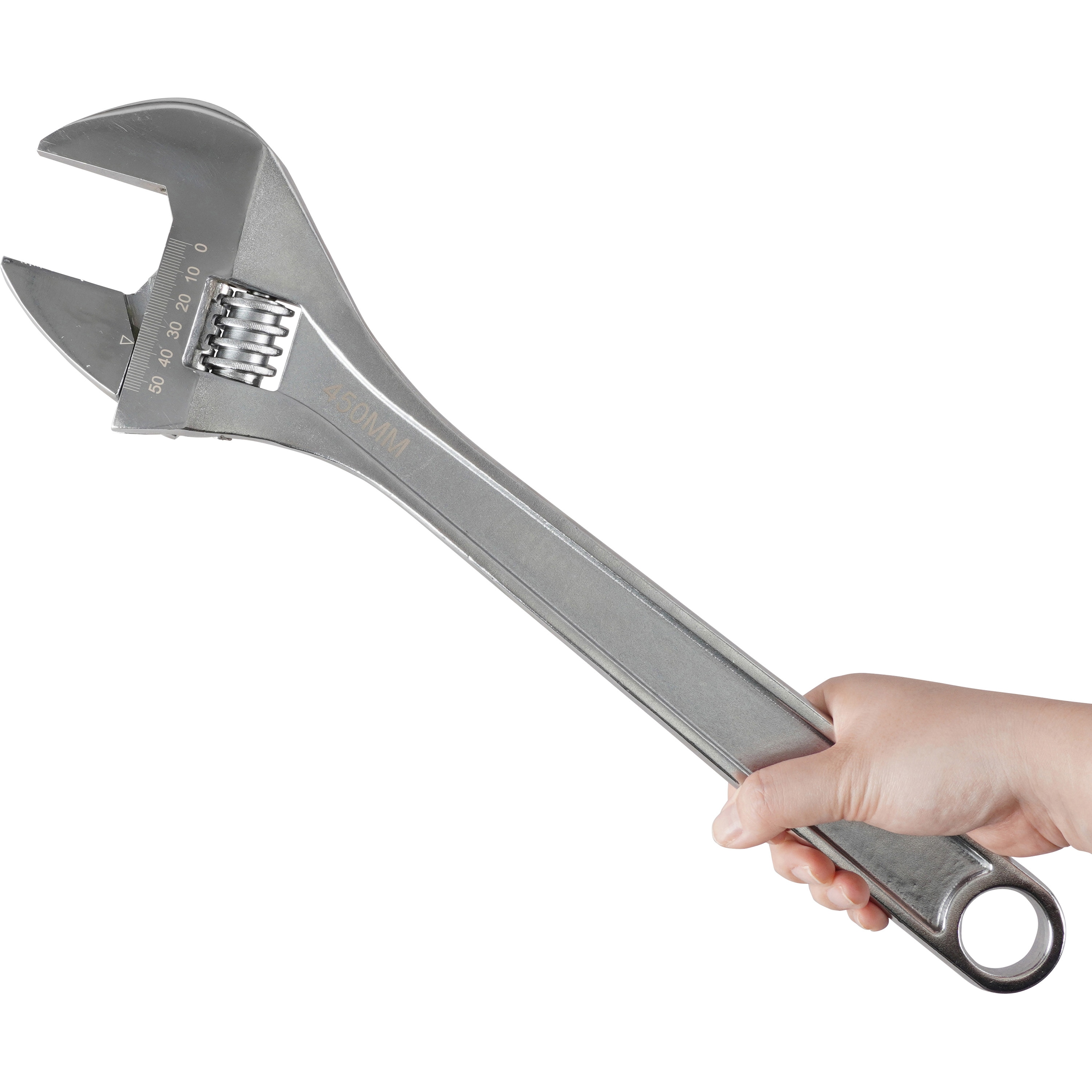 HR-5710450 モンキーレンチ クロムバナジウム鋼 モノタロウ 全長455mm